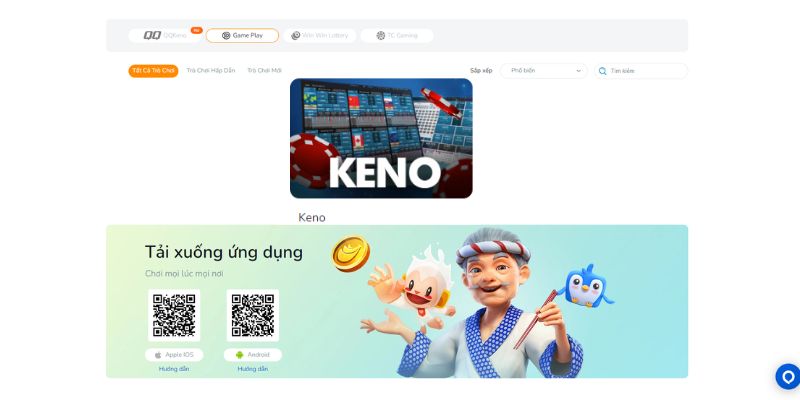 Giới thiệu về Keno
